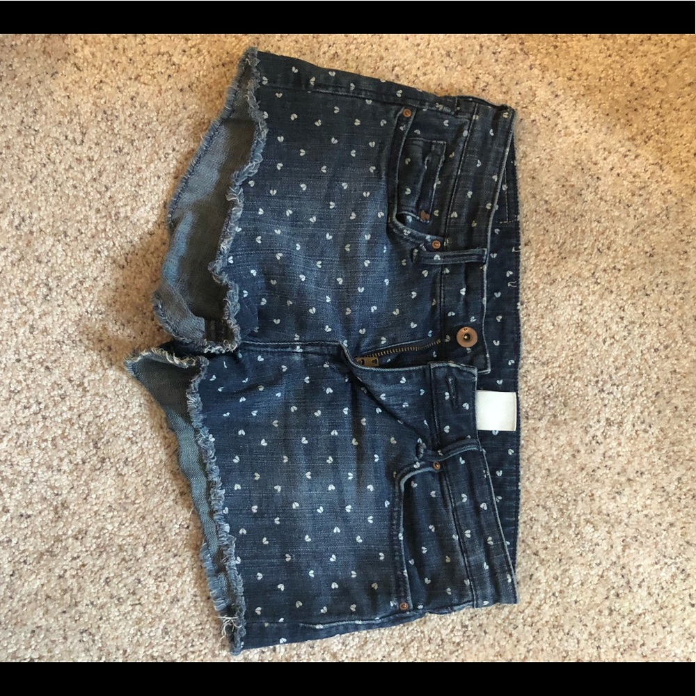 Heart Denim shorts from H&m